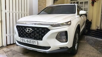 Bán xe Hyundai Santa Fe bản máy dầu tiêu chuẩn, SX 2019