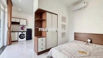 CĂN HỘ FULL NỘI THẤT - 1PN - BAN CÔNG NGAY EMART PHAN VĂN TRỊ