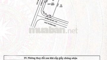 BÁN NỀN GÓC 3 MẶT TIỀN KHU TÁI ĐỊNH CƯ TRƯỜNG LONG