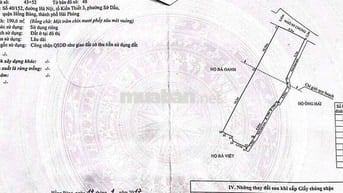 🔥 BÁN ĐẤT 190,6m² GẦN CHỢ HOA QUẢ SỞ DẦU- HỒNG BÀNG- HẢI PHÒNG – GIÁ C