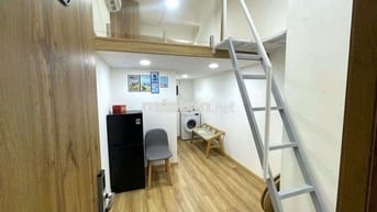 THUÊ PHÒNG DUPLEX - TONE GỖ - BAN CÔNG  - THANG MÁY - ĐINH BỘ LĨNH