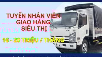 📦Lái xe B2 C D 20Tr + Lơ xe Phụ Kho Bánh Kẹo tại Đồng Nai Bao Ăn ở