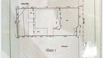 Biệt Thự đường Tân Trụ, P.15, Tân Bình, DT: 462m2, chỉ 35 tỉ 500tr