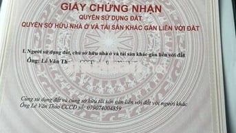 Nhà ở lâu đời, mặt tiền đường 9m, Tp. Vũng Tàu