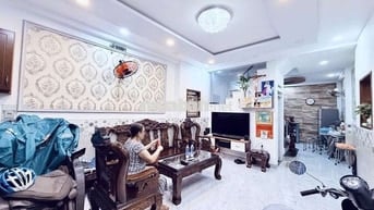 Bán gấp: 5,99 ty. Bình Long, Bình Tân. HXH. Nhà đẹp 4 tầng. 58m2.