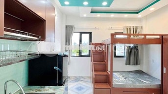 Chuẩn Căn Hộ Dịch Vụ Cửa Sổ Bancong Full NT - Thang Máy Sát Q5 , Q1