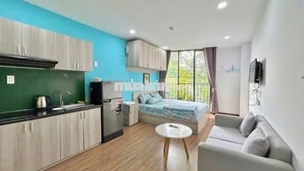CHO THUÊ STUDIO BANCOL🌟CITY VIEW_THANG MÁY_BẢO VỆ🌸GẦN NGÃ 4 HÀNG XANH