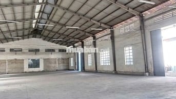 Cho thuê kho xưởng 1000m² Bình Tân, xe container vào được, giá 105k/m²