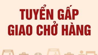 Cần Tuyển gấp shipper làm tại khu vực Nha Trang 