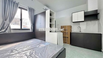Cho thuê căn hộ Studio Ban công Q8 gần cầu chữ Y, cầu Nguyễn Văn Cừ
