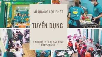 TÂN BÌNH - TUYỂN NHÂN VIÊN PHỤC VỤ 