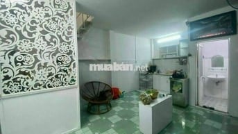 Nhà hẻm bagac , 1 trệt + 1 lửng , sổ hồng riêng , không quy hoạch