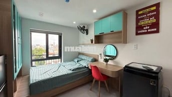 STUDIO 30M2 BAN CÔNG VIEW PHỐ DƯƠNG QUẢNG HÀM GÒ VẤP KẾ Q1 Q3 VLU, IUH