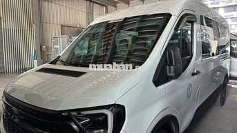 Ford Transit 2025 lướt 3500, hỗ trợ vay Ngân Hàng
