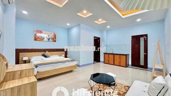 CĂN HỘ DỊCH VỤ FULL NỘI THẤT SIÊU RỘNG GẦN NGÃ TƯ BỐN XÃ