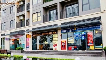 Bán shop Parking Zone 4 Vinhomes Smart, Tầng 1:42m2, giá 3,85 tỷ
