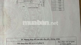 ĐẤT THỔ CƯ KẾT HỢP TRÔNG CÂY LÂU NĂM, ĐÃ CÓ SỔ