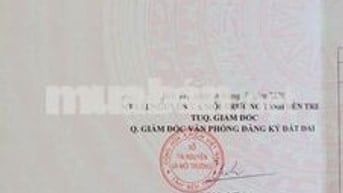 Bán đất thổ cư, lộ Thống Nhất, kế bên chợ Phường 7,  diện tích 122m2