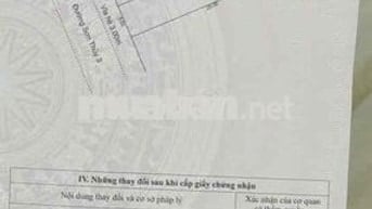 BÁN ĐẤT MT SƠN THUỶ 3 - KẸP CỐNG ĐẶNG XUÂN THIỀU