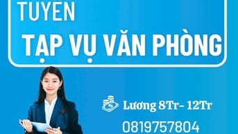 GÒ VẤP ĐANG CẦN CHỊ DỌN DẸP VĂN PHÒNG 