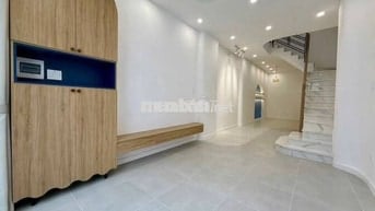 NHÀ ĐẸP MỚI XÂY, SÁT CHỢ TÂN HƯƠNG, HẺM XE HƠI NGUYỄN SÚY, 60M2, 3T.