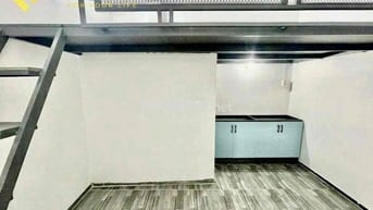 Phòng gác rộng, cửa sổ & kể bếp gần Lottermart Nguyễn Văn Lượng
