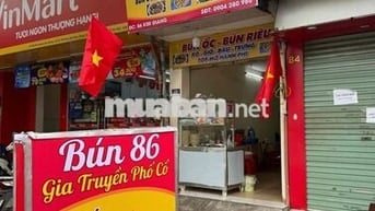 Cửa hàng mặt đường kinh doanh 50m2 tại 86phố Kim Giang, quận Hoàng Moa