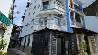 ✅Nhà 5 tấm hẻm oto Cư Xá Phú Lâm B, P13 Quận 6