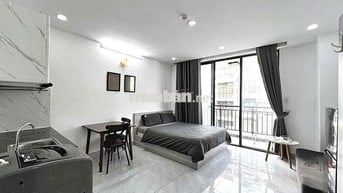 CĂN HỘ STUDIO BAN CÔNG FULL NỘI THẤT MÁY GIẶT RIÊNG KẾ ĐH VĂN LANG