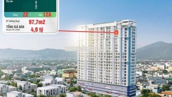 CĂN DUALKEY TẦNG CAO - VIEW BIỂN GIÁ CHỈ 4,9 TỶ NỘI THẤT LIỀN TƯỜNG