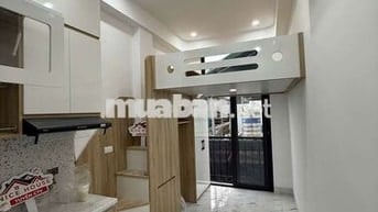 Bóc tem CCMN 25m2 Xịn sò. Full đồ có tủ lạnh, ban công ngõ Hoà Bình 7
