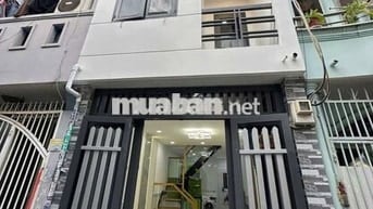 Nhà mới hẻm ô tô, gần ngân hàng ACB Phan Huy Ích.