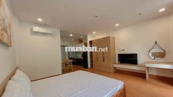 Căn hộ dịch vụ 1PN, đầy tủ tiện nghi