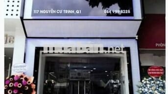 CHO THUÊ NHÀ MẶT TIỀN NGUYỄN CƯ TRINH P.NGUYỄN CƯ TRINH QUẬN 1