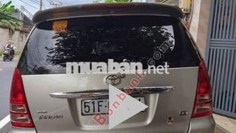 Toyota Innova G 2008 màu ghi bền bỉ
