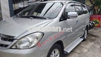 Toyota Innova G – Đời 2008-Số sàn | Màu ghi bạc