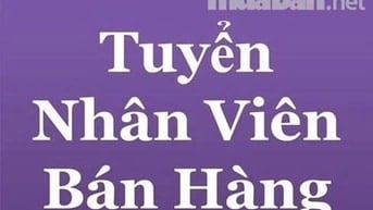Cty cần tuyển 2 nhân viên bán hàng làm việc tại Q Hóc môn.