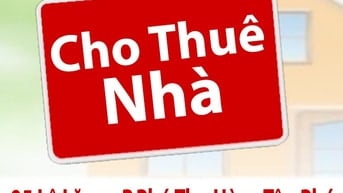 Cho Thuê Nhà MT Nguyên Căn: 85 Lê Lăng - P.Phú Thọ Hòa - Tân Phú