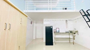 cho thuê phòng trọ  mới ngay tân bình gác cao 2m