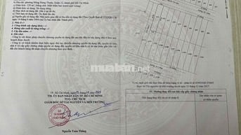 Bán Đất KDC Đồng Phượng - 5x24 - P. Đông Hưng Thuận - Tham Lương