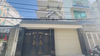 Bán nhà Mt Đường Ngay trần Mai Ninh p12 Q.TB dt: 7,2 x 24m KC : 4 lầu