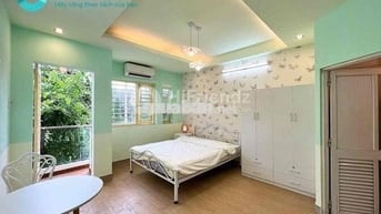 CHO THUÊ PHÒNG BAN CÔNG FULL NỘI THẤT TỦ LẠNH + SOFA MÁY LẠNH ĐẦY ĐỦ