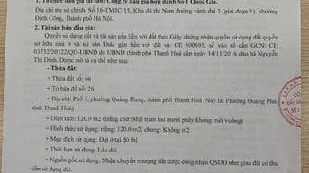CÔNG TY ĐẤU GIÁ HỢP DANH SỐ 1 QUỐC GIA THÔNG BÁO BÁN ĐẤU GIÁ TÀI SẢN
