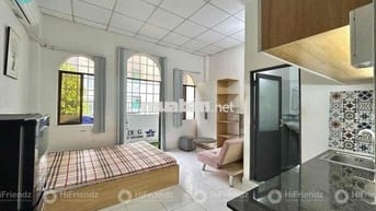 CHO THUÊ CĂN HỘ STUDIO CÓ BAN CÔNG RỘNG -FULL NỘI THẤT