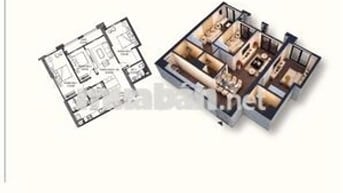 Căn hộ 110m2 3PN căn hộ 12 tầng 11, Ngõ 13 đường Lĩnh Nam, Hà Nội