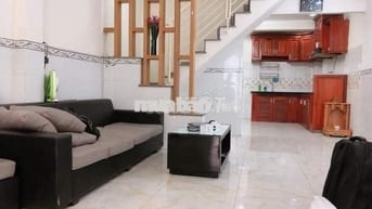 NHÀ HẺM PHAN VĂN TRỊ, GÒ VẤP, 56M2 NGANG 4.3M, 4PN, GIÁ 16 TRIỆU/THÁNG