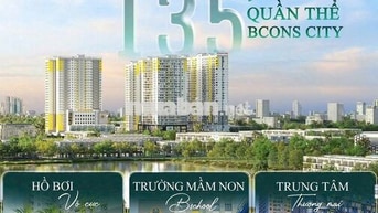 BOOKING GIỮ CHỖ DỰ ÁN BCONS CITY 2 - THÁP GREEN DIAMOND ĐẸP LUNG LINH
