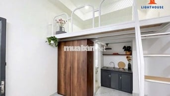 CĂN HỘ GÁC LỬNG FULL NỘI THẤT NGAY CÔNG VIÊN GIA ĐỊNH, BV 175