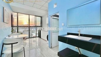 Căn Hộ 1 PN Tách Bếp View Kính Full Nội Thất New Công Viên Làng Hoa