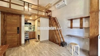 🔥CĂN HỘ FULL NT_GÁC CAO 1m5_BAN CÔng_GẦN BKU, HUFLIT,…